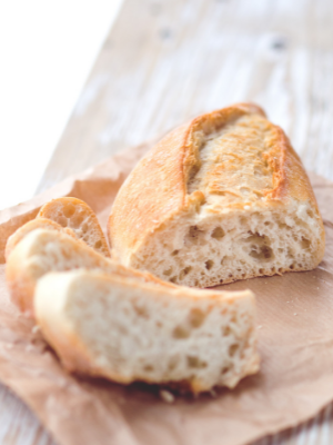 Image of bread, which is now fortified with thiamine to prevent disease.